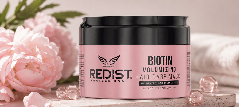 ماسک مو حجم دهنده و تقویت کننده Redist Biotin